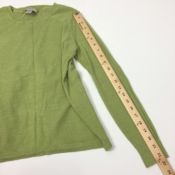 LOFT Open Back Long Sleeve Knit Sweater Medium - Picture 6 of 8